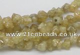 CCR84 15.5 inches 7mm chip citrine gemstone beads wholesale