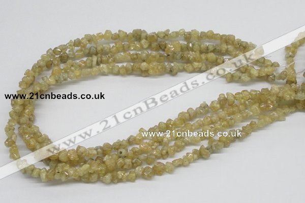 CCR84 15.5 inches 7mm chip citrine gemstone beads wholesale