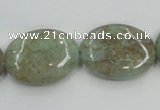 CCS100 15.5 inches 18*25mm oval African chrysocolla beads