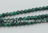 CCS201 15.5 inches 4mm round natural Chinese chrysocolla beads