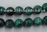 CCS204 15.5 inches 10mm round natural Chinese chrysocolla beads