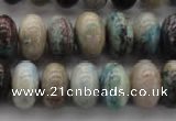 CCS28 15.5 inches 10*16mm rondelle natural chrysocolla gemstone beads
