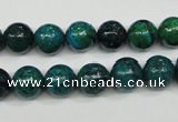 CCS403 15.5 inches 10mm round dyed chrysocolla gemstone beads