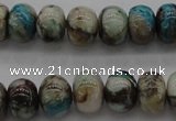 CCS43 15.5 inches 5*8mm rondelle natural chrysocolla gemstone beads