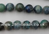 CCS503 15.5 inches 10mm round natural chrysocolla gemstone beads