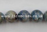 CCS506 15.5 inches 16mm round natural chrysocolla gemstone beads