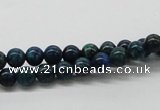 CCS51 16 inches 6mm round dyed chrysocolla gemstone beads wholesale