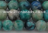 CCS513 15.5 inches 10mm round natural chrysocolla gemstone beads