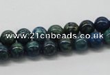 CCS52 16 inches 8mm round dyed chrysocolla gemstone beads wholesale