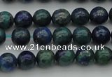 CCS521 15.5 inches 6mm round dyed chrysocolla gemstone beads