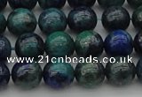 CCS523 15.5 inches 10mm round dyed chrysocolla gemstone beads