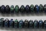 CCS53 16 inches 6*12mm rondelle dyed chrysocolla gemstone beads