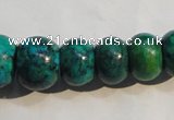 CCS621 15.5 inches 6*10mm – 15*20mm rondelle dyed chrysocolla beads