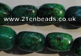 CCS647 15.5 inches 11*17mm nuggets dyed chrysocolla gemstone beads