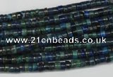 CCS75 15.5 inches 2*4mm heishi dyed chrysocolla gemstone beads