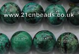 CCS802 15.5 inches 8mm round natural Chinese chrysocolla beads