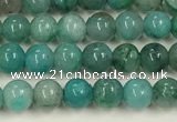 CCS871 15.5 inches 3mm round natural chrysocolla gemstone beads