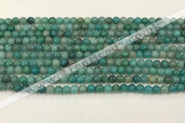 CCS871 15.5 inches 3mm round natural chrysocolla gemstone beads