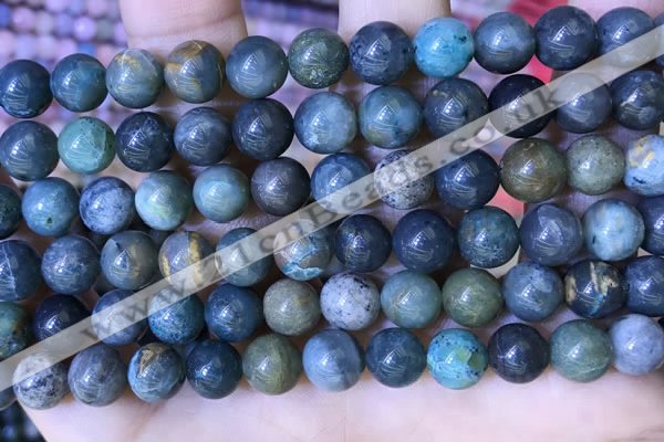 CCS885 15.5 inches 8mm round Chinese chrysocolla beads