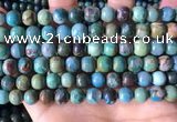 CCS894 15 inches 8mm round natural chrysocolla gemstone beads