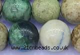 CCS929 15 inches 12mm round chrysocolla beads