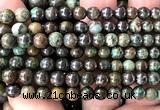 CCS946 15 inches 6mm round chrysocolla beads wholesale