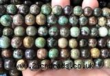 CCS947 15 inches 8mm round chrysocolla beads wholesale