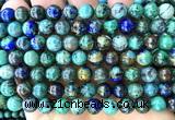 CCS951 15 inches 8mm round chrysocolla gemstone beads