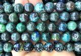 CCS953 15 inches 12mm round chrysocolla gemstone beads