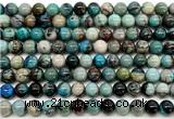 CCS957 15 inches 8mm round natural chrysocolla beads wholesale
