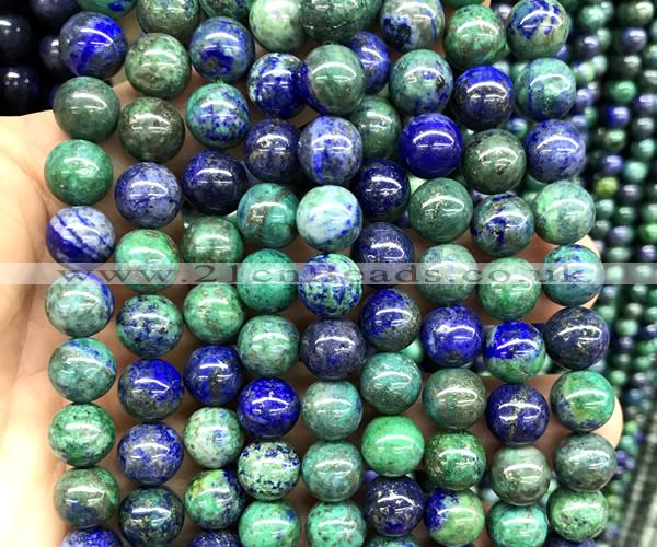 CCS967 15 inches 8mm round chrysocolla gemstone beads