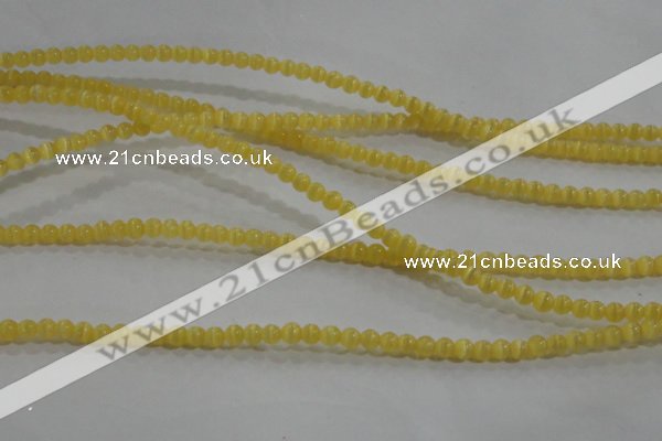 CCT1107 15 inches 2mm round tiny cats eye beads wholesale