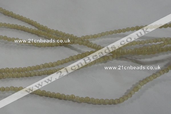 CCT1108 15 inches 2mm round tiny cats eye beads wholesale