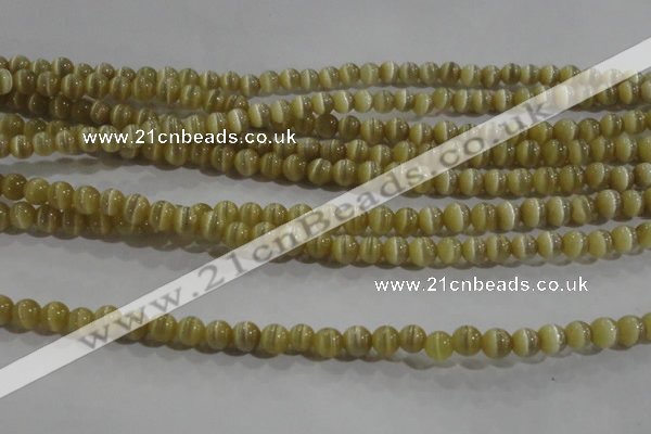 CCT1147 15 inches 3mm round tiny cats eye beads wholesale