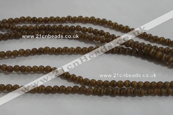 CCT1150 15 inches 3mm round tiny cats eye beads wholesale