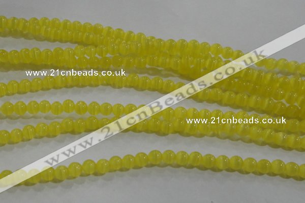 CCT1153 15 inches 3mm round tiny cats eye beads wholesale