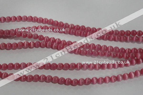 CCT1205 15 inches 4mm round cats eye beads wholesale