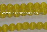 CCT1209 15 inches 4mm round cats eye beads wholesale