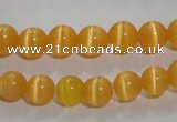 CCT1211 15 inches 4mm round cats eye beads wholesale