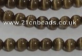 CCT1215 15 inches 4mm round cats eye beads wholesale