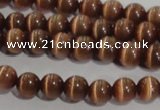 CCT1217 15 inches 4mm round cats eye beads wholesale