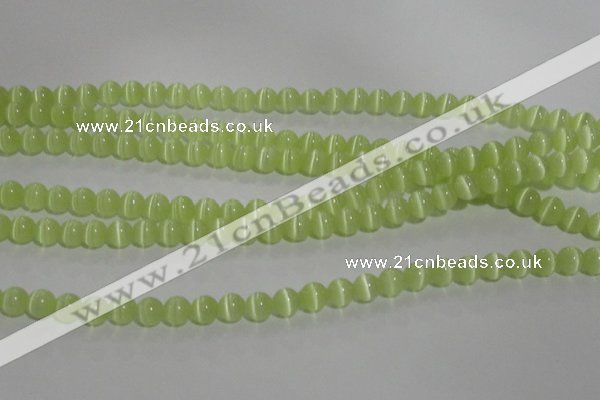 CCT1220 15 inches 4mm round cats eye beads wholesale