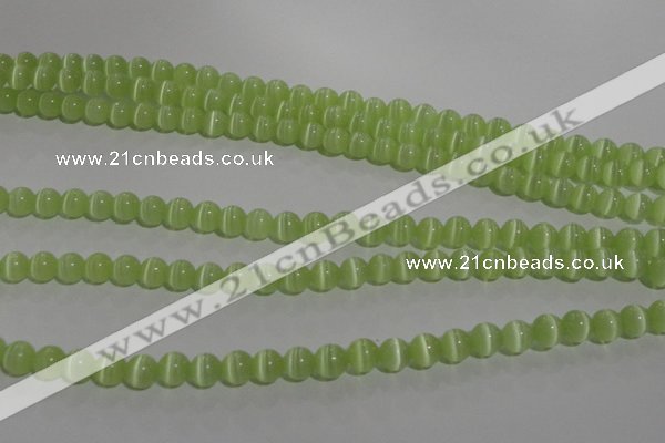 CCT1221 15 inches 4mm round cats eye beads wholesale