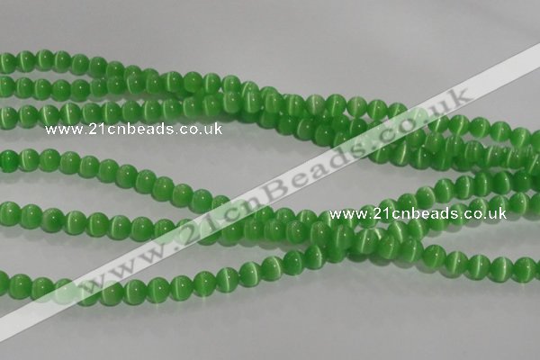 CCT1224 15 inches 4mm round cats eye beads wholesale