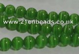 CCT1226 15 inches 4mm round cats eye beads wholesale