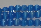 CCT1229 15 inches 4mm round cats eye beads wholesale