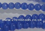 CCT1230 15 inches 4mm round cats eye beads wholesale