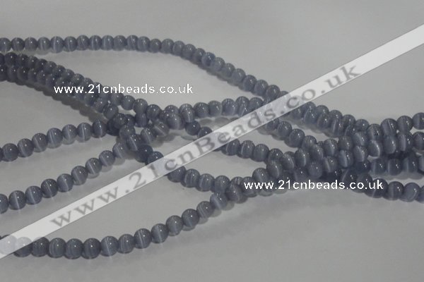 CCT1235 15 inches 4mm round cats eye beads wholesale