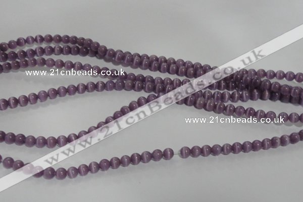 CCT1237 15 inches 4mm round cats eye beads wholesale