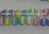 CCT1239 15 inches 4mm round cats eye beads wholesale